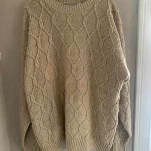 Vintage Cable Knit Sweater